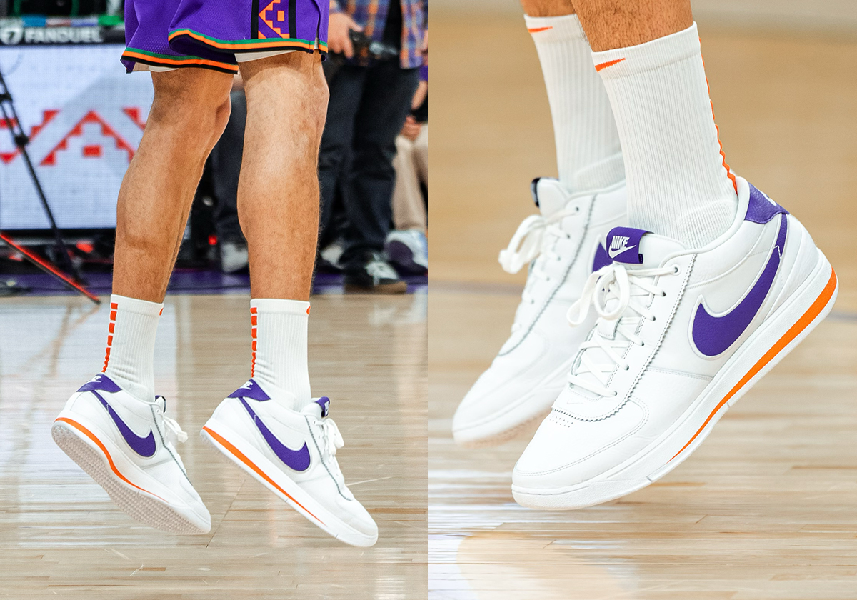 Devin Booker's Nike Book 1 "Forrest Gump" Appears In Phoenix Suns Colors