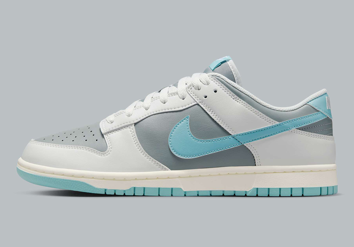 Nike Dunk Low Photon Dust Denim Turquoise Smoke Grey Sail Hf5441 001 3