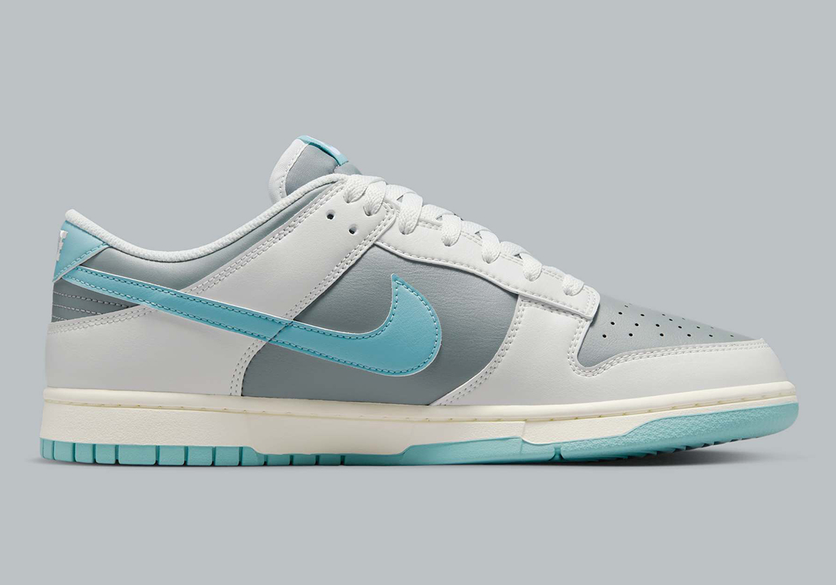 Nike Dunk Low Photon Dust Denim Turquoise Smoke Grey Sail Hf5441 001 4