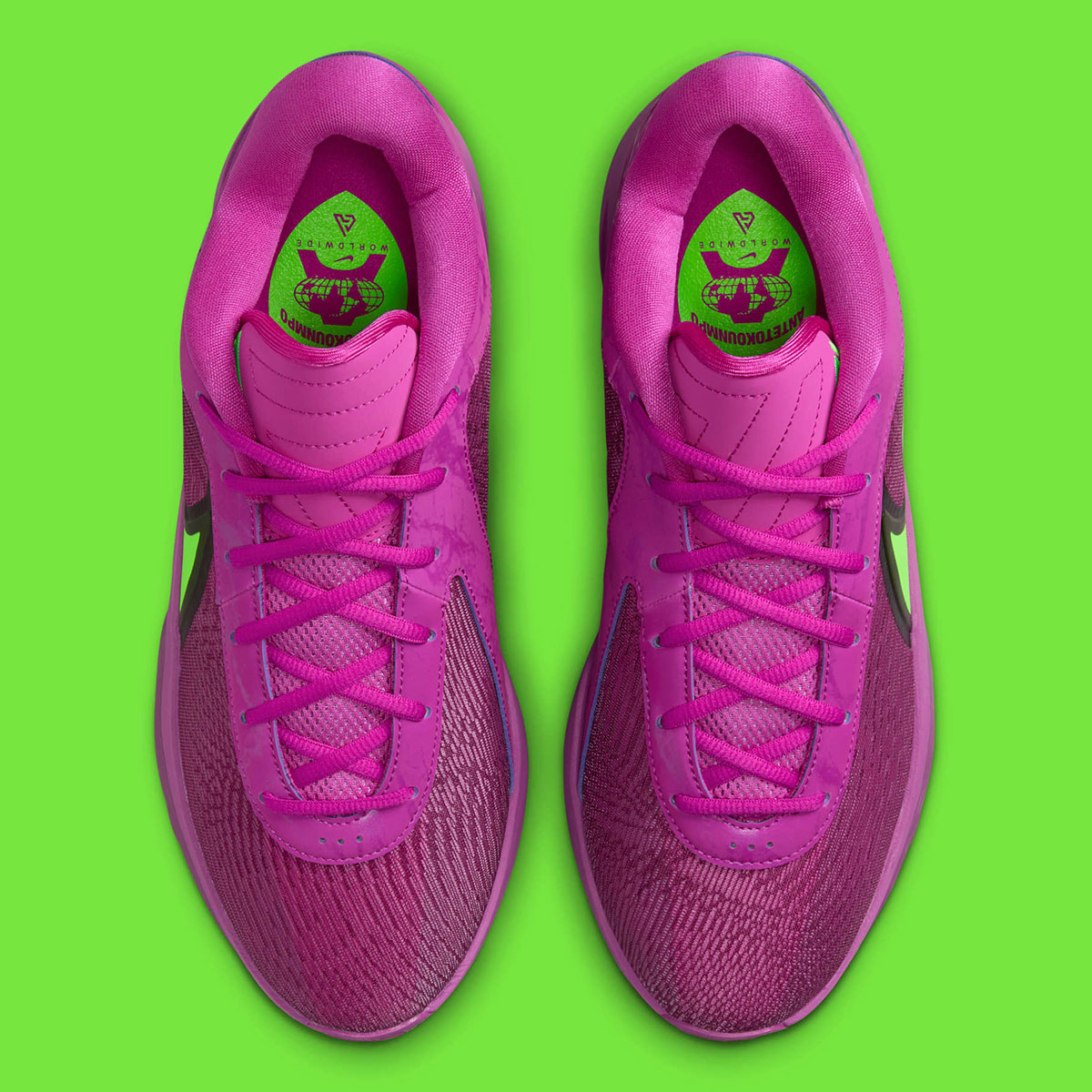 Nike Giannis Freak 6 Bold Berry Electric Green Fj7792 500 2