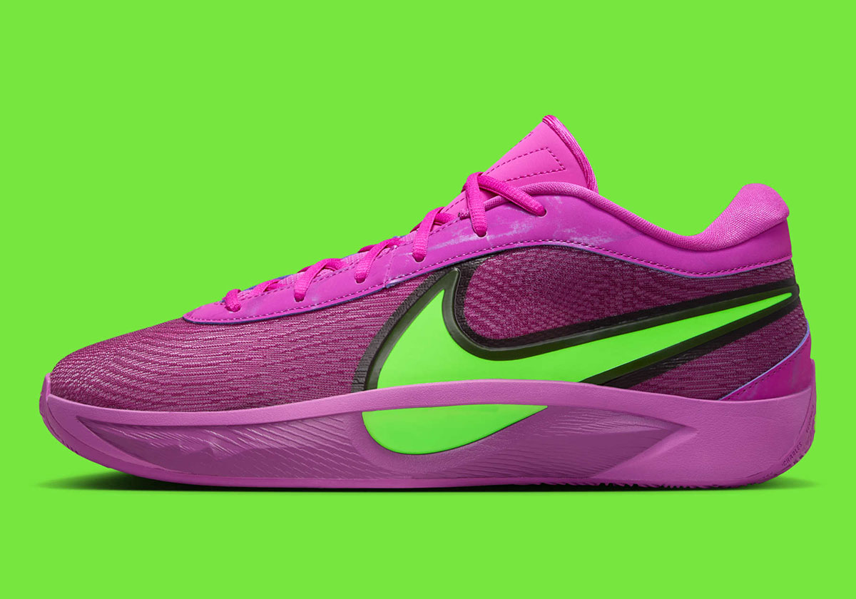 Nike Giannis Freak 6 Bold Berry Electric Green Fj7792 500 5