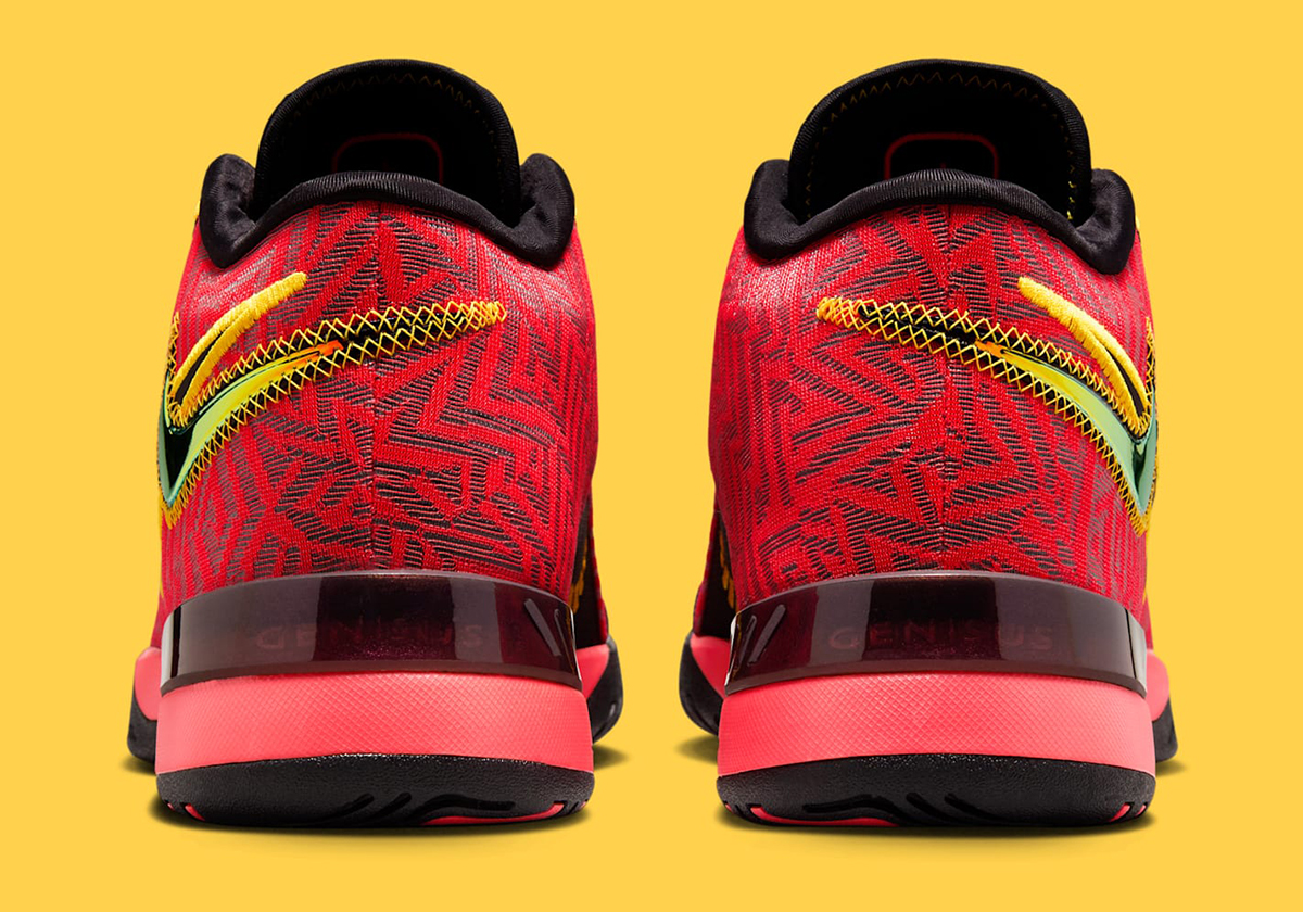 Nike Lebron Nxxt Genisus Bright Crimson White Black Sundial Hf0712 600 4