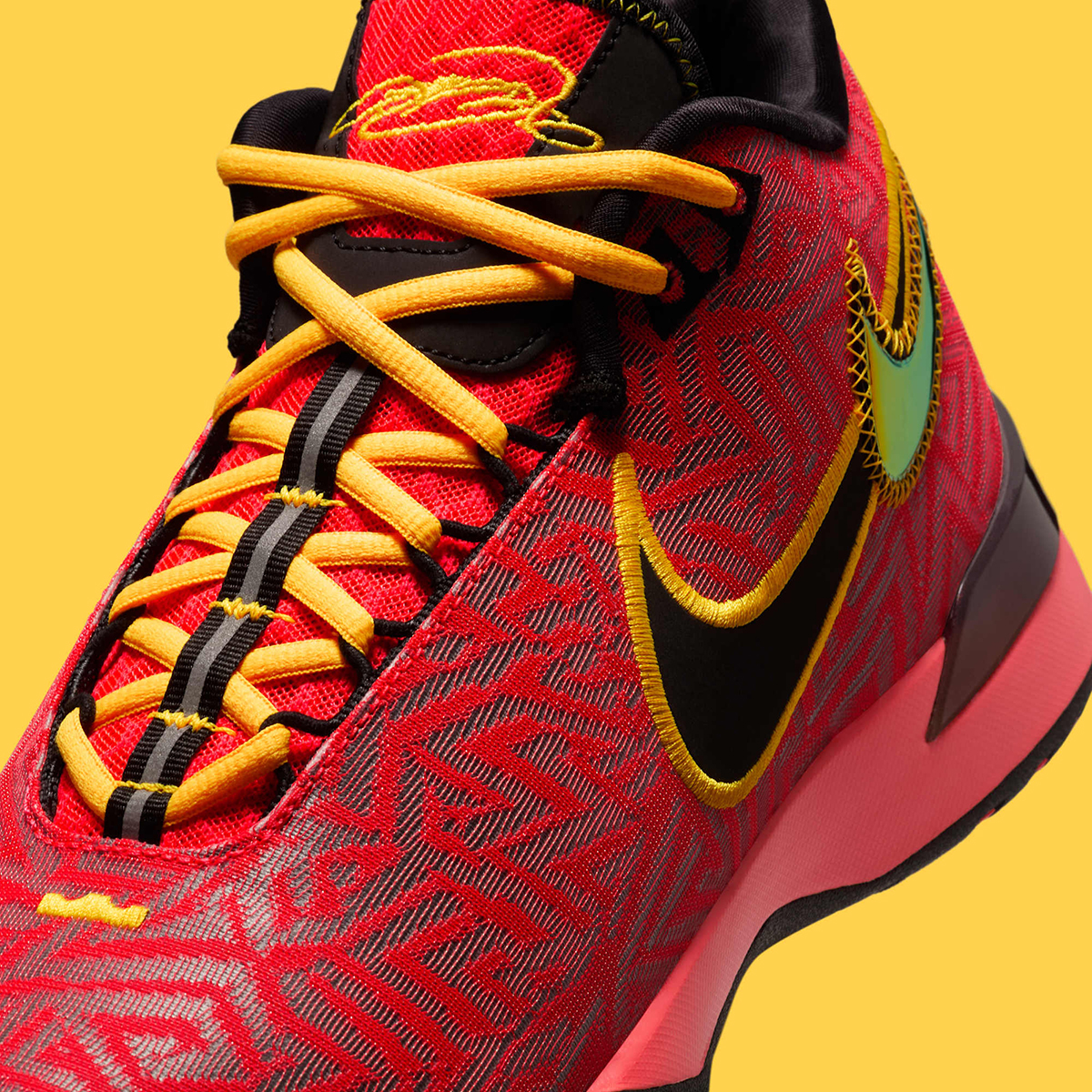 Nike Lebron Nxxt Genisus Bright Crimson White Black Sundial Hf0712 600 5