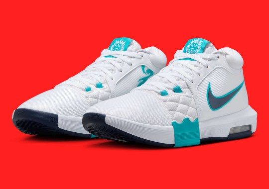 The Nike LeBron Witness 8 Sports “Dusty Cactus” Accents