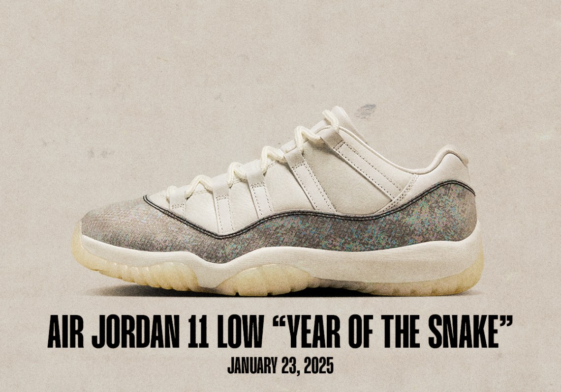 Sneaker Releases January 19 January 25 2025 Air Jordan 11 Year Of The Snake