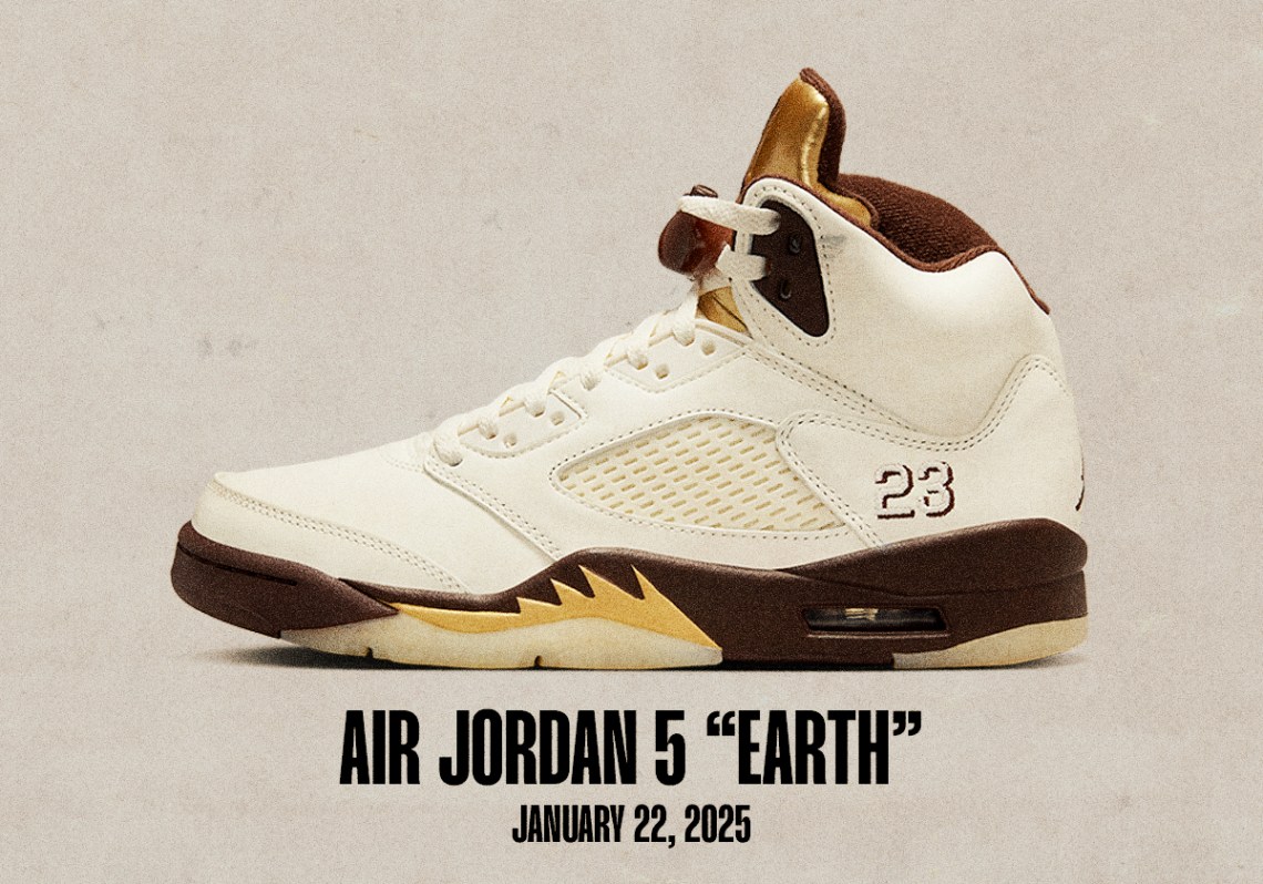 Sneaker Releases January 19 January 25 2025 Air Jordan 5 Earth