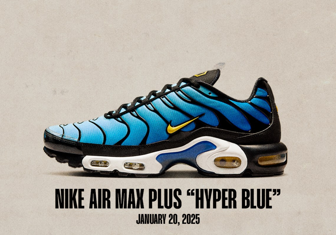 Sneaker Releases January 19 January 25 2025 Air Max Plus Hyper Blue