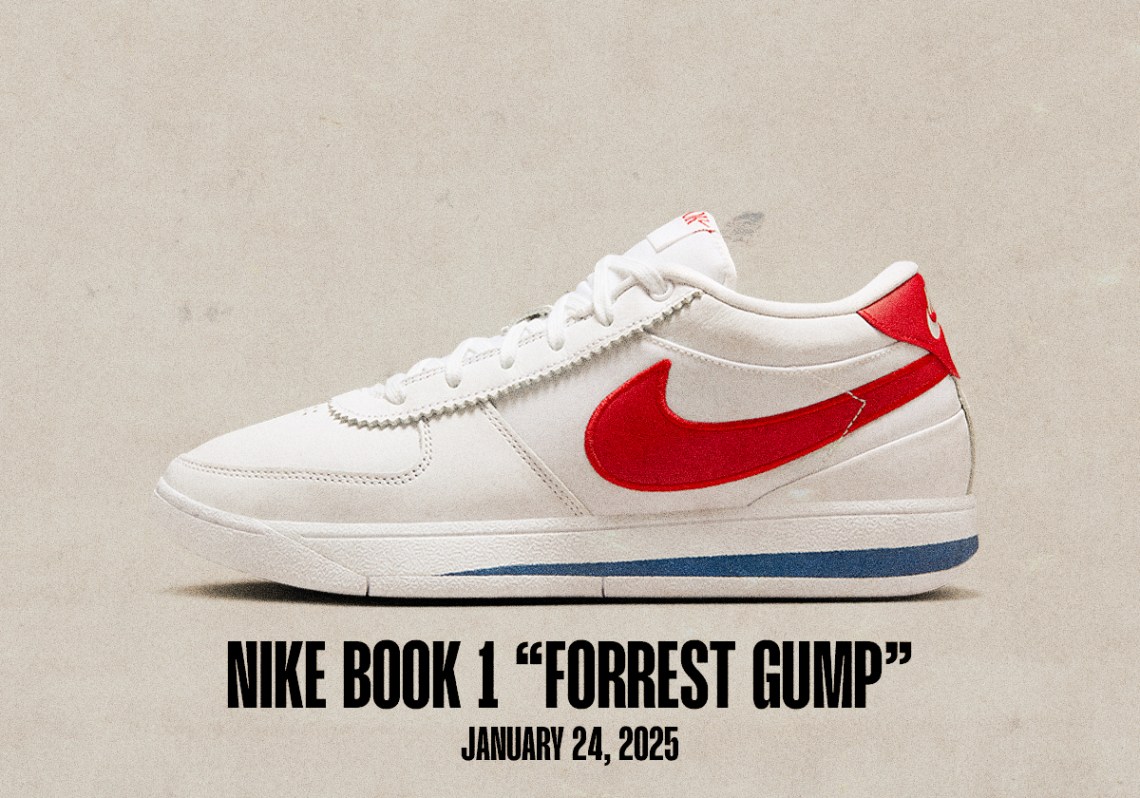Sneaker Releases January 19 January 25 2025 Nike Book 1 Forrest Gump