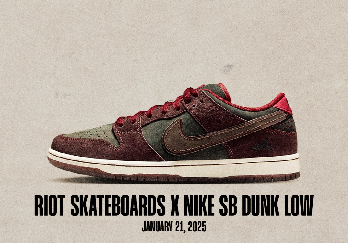 Sneaker Releases January 19 January 25 2025 Riot Skateboards Nike Sb Dunk