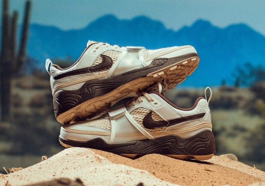 Where To Buy The Travis Scott Nike Zoom Field Jaxx “Light Chocolate”