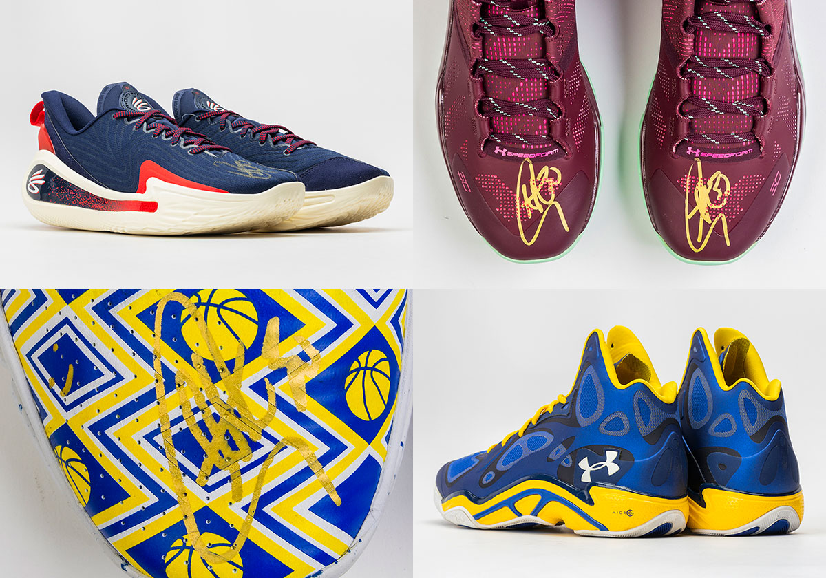 Steph Curry Makes A Splash At All-Star By Auctioning Off 30 Autographed Pairs For Charity