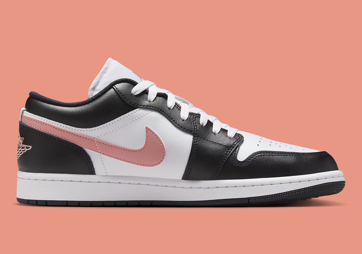 Air Jordan 1 Low Black Rust Pink White 553558 165 7