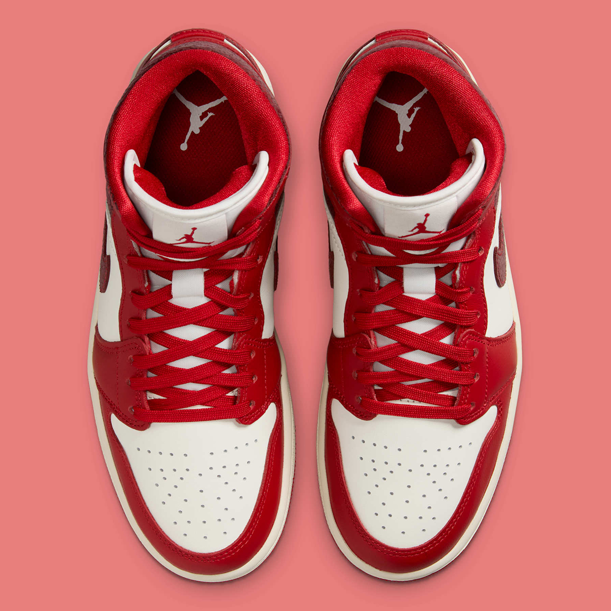 Air Jordan 1 Mid Valentines Day Cracked Leather Hj9337 106 5