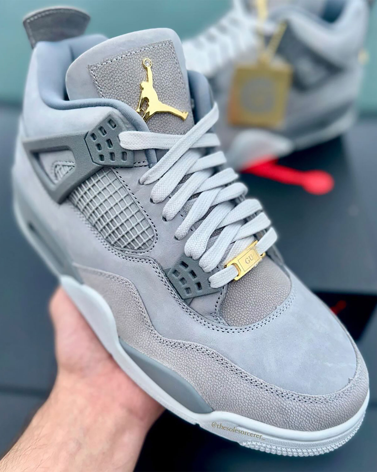 Air Jordan 4 Georgetown Pe 2025 8