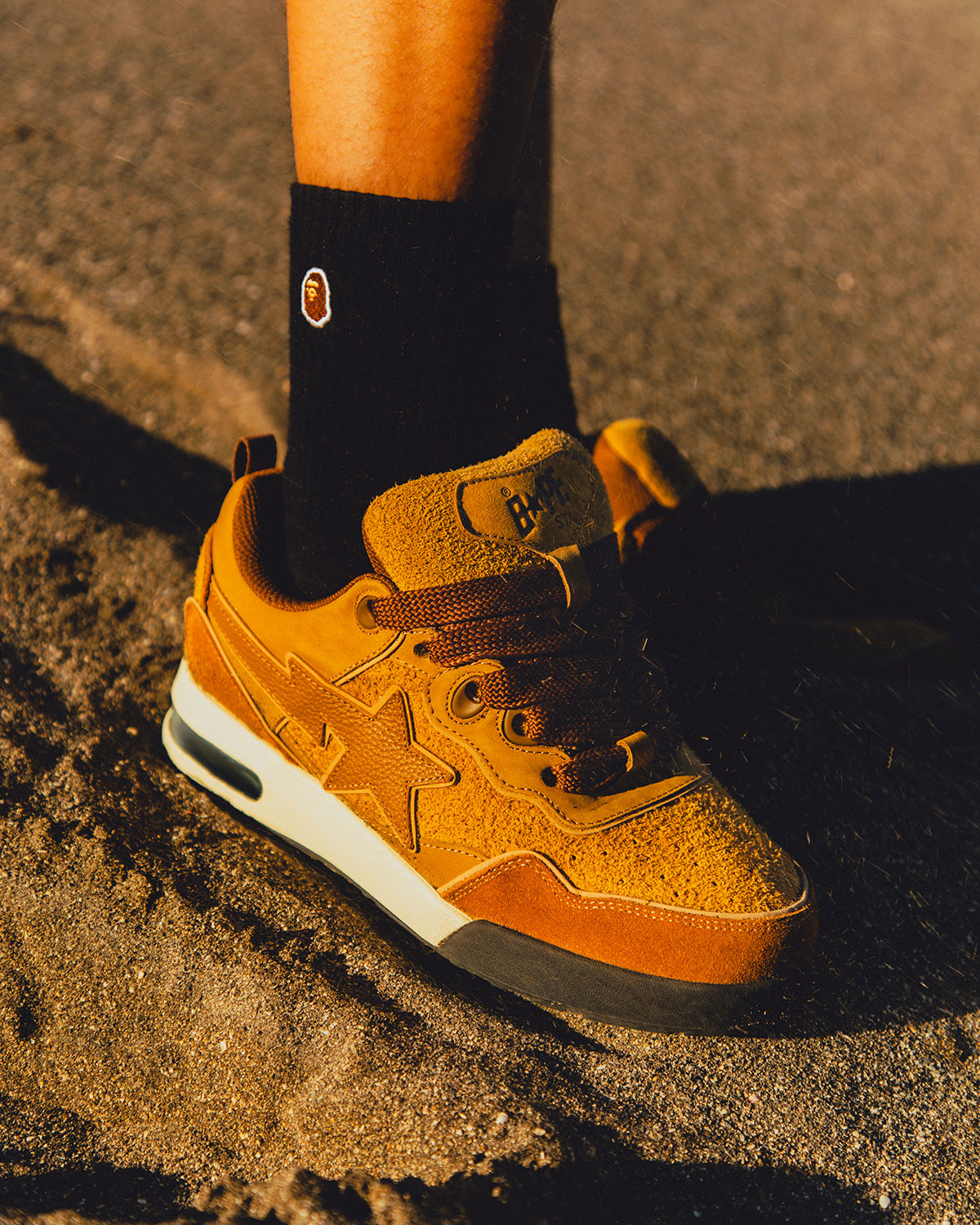 Bape Flip Sta Brown Release Date 4