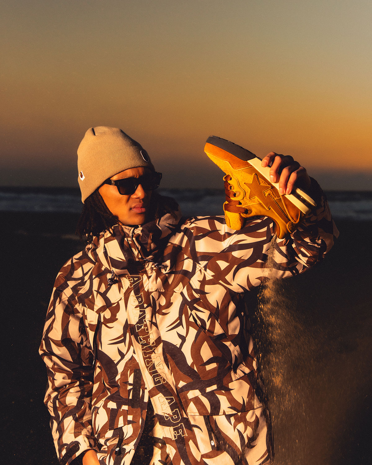 Bape Flip Sta Brown Release Date 6