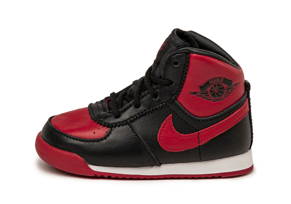 Jordan 1 High 85 Black Red Toddlers Dv3655 067 1