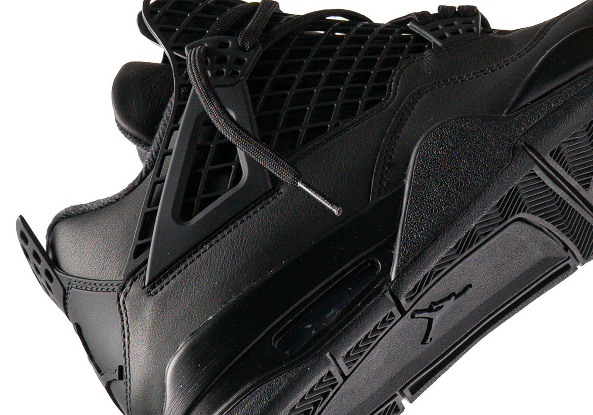 Detailed Look At The Air Jordan 4 NET “Black Cat”