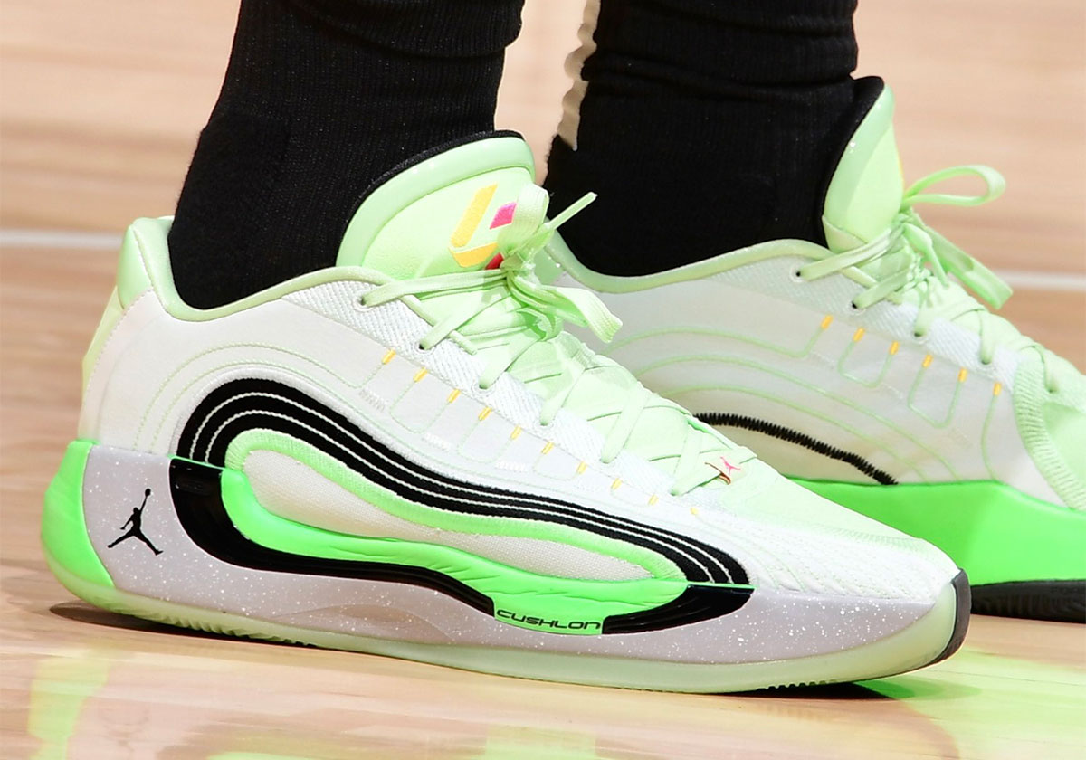 The Jordan Luka 4 Debuts In "Barely Green" On April 8th