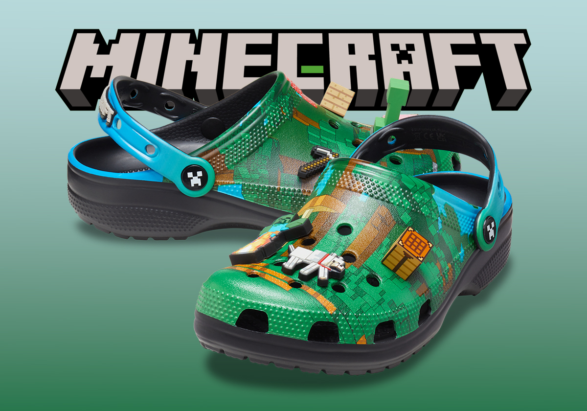 Minecraft and Crocs Join Up Ahead Of “A Minecraft Movie”