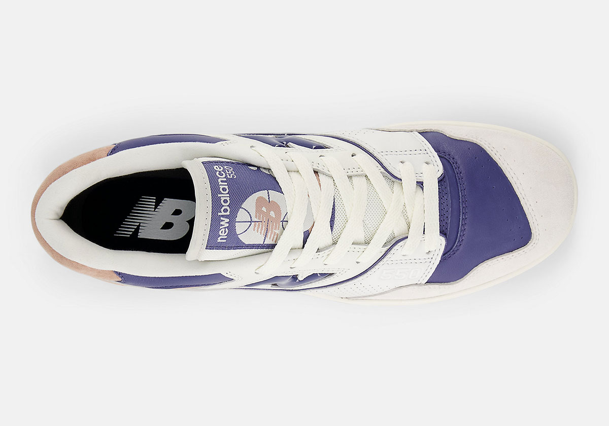 New Balance 550 White Blue Orange Bb550jn1 2
