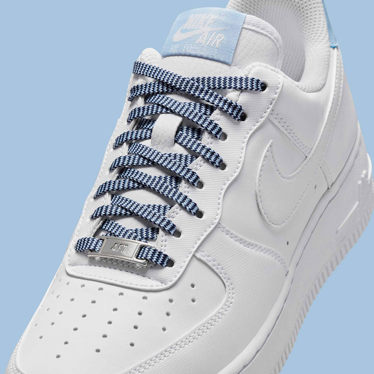 Nike Air Force 1 Low White Psychic Blue Ib7167 101 6