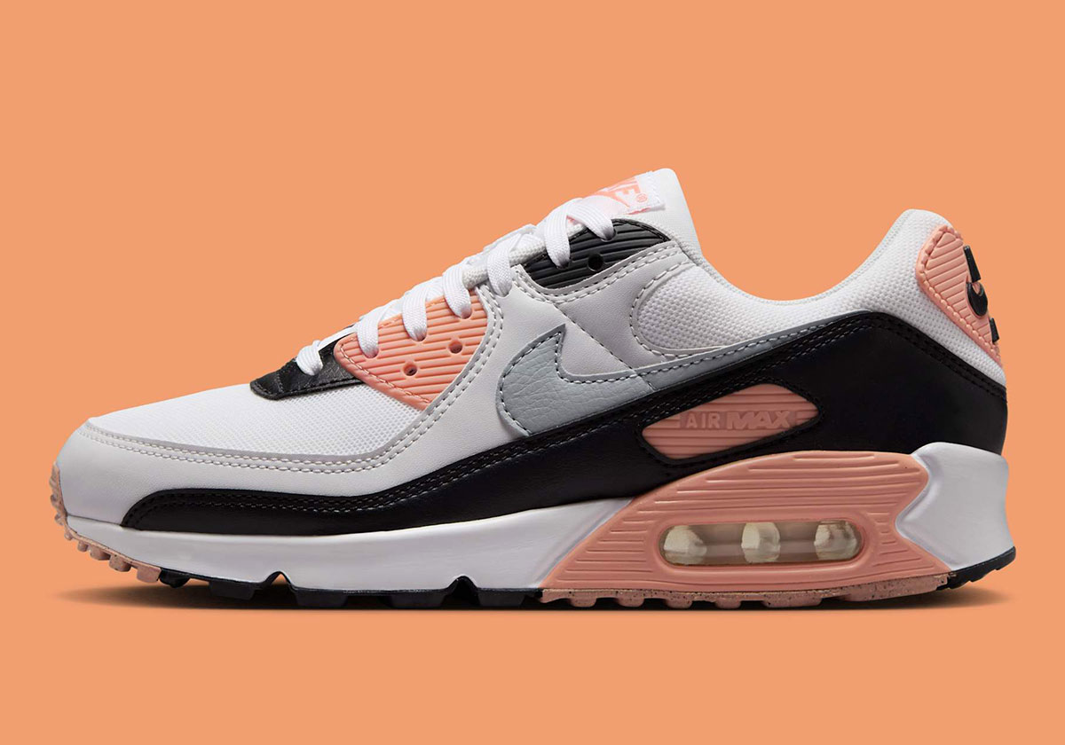 Nike Air Max 90 White Black Photon Dust Melon Tint Dh8010 109 2