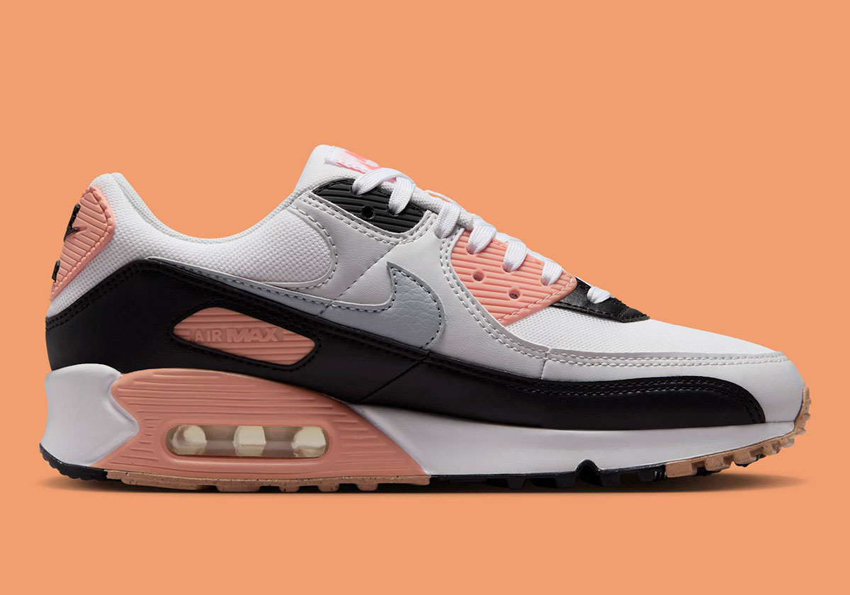 Nike Air Max 90 White Black Photon Dust Melon Tint Dh8010 109 6