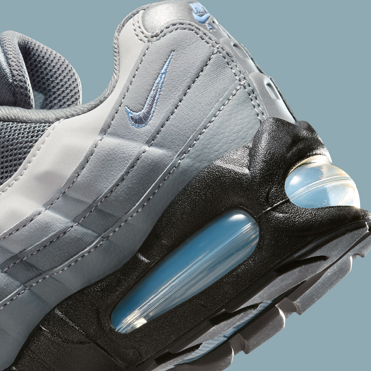 Nike Air Max 95 Gs Cool Grey Psychic Blue Wolf Grey Photon Dust Black Ih0631 001 5