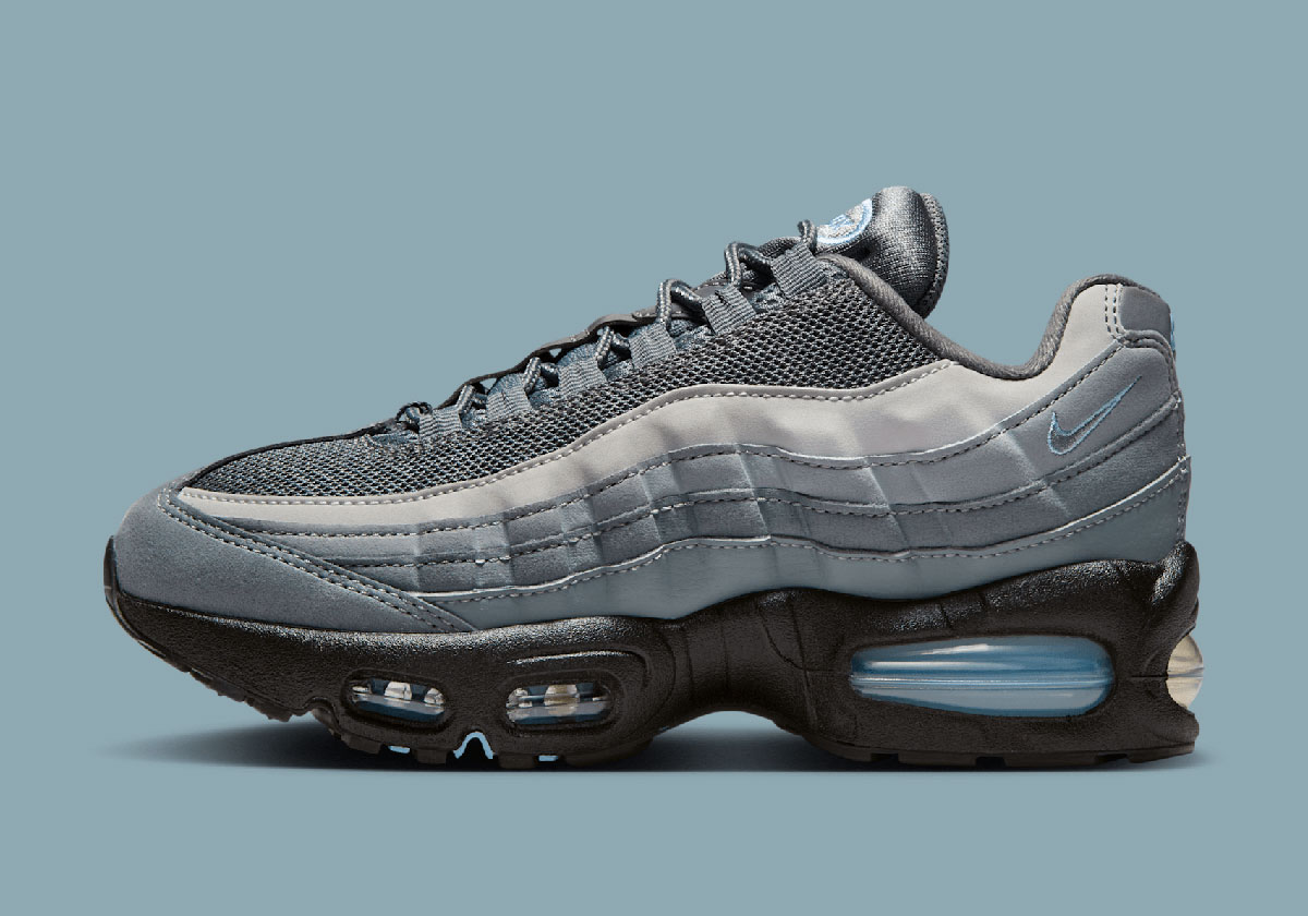 Nike Air Max 95 Gs Cool Grey Psychic Blue Wolf Grey Photon Dust Black Ih0631 001 8