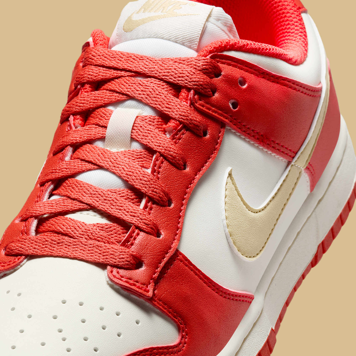 Nike Dunk Low White Light Crimson Dd1873 602 3