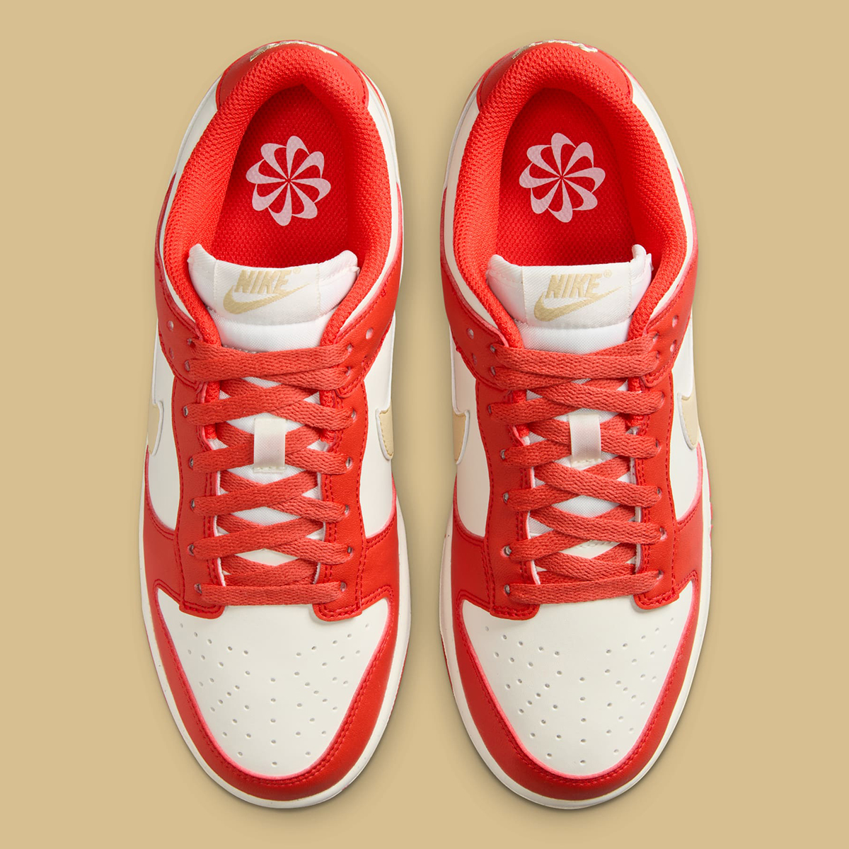 Nike Dunk Low White Light Crimson Dd1873 602 5