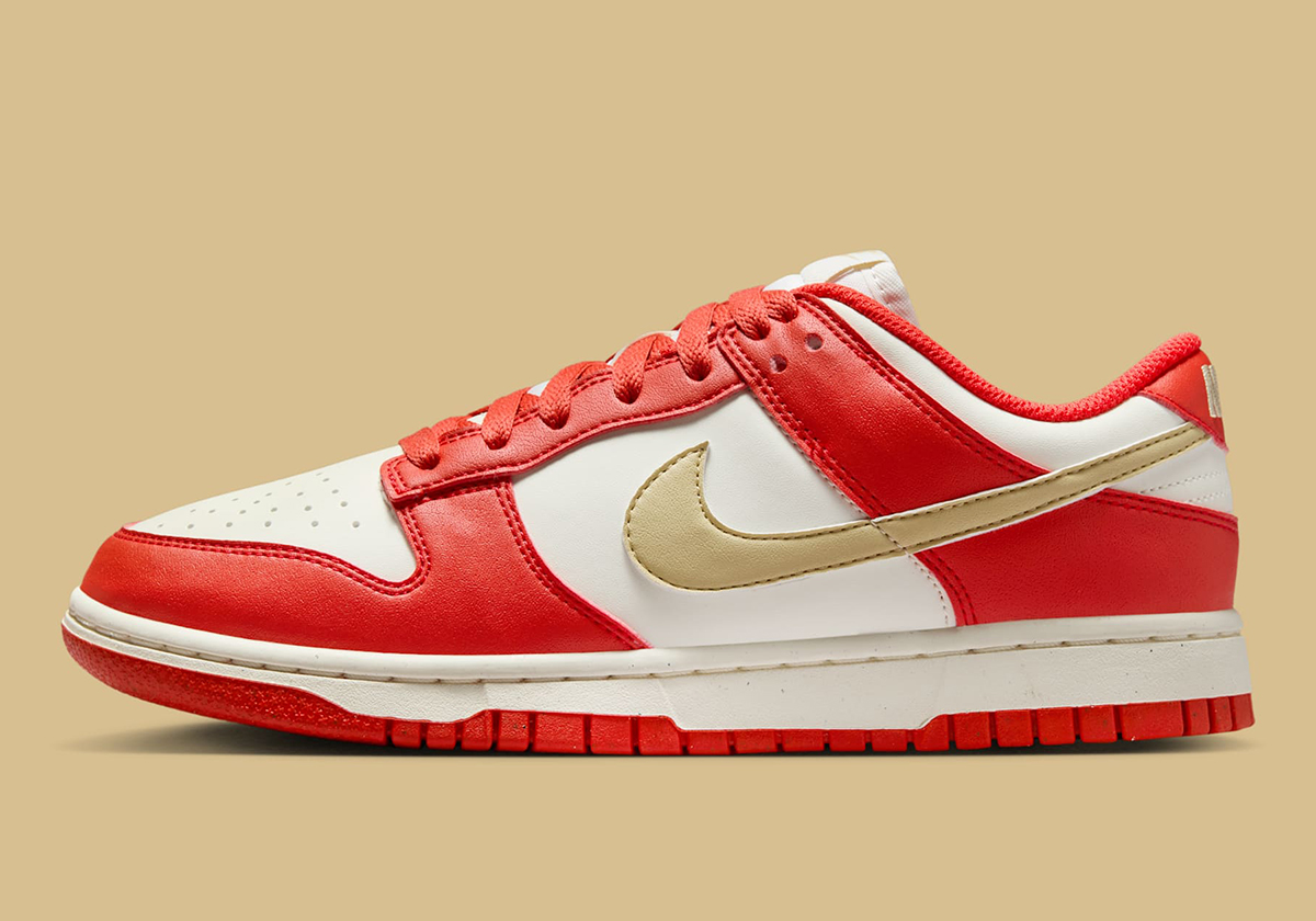 Nike Dunk Low White Light Crimson Dd1873 602 8