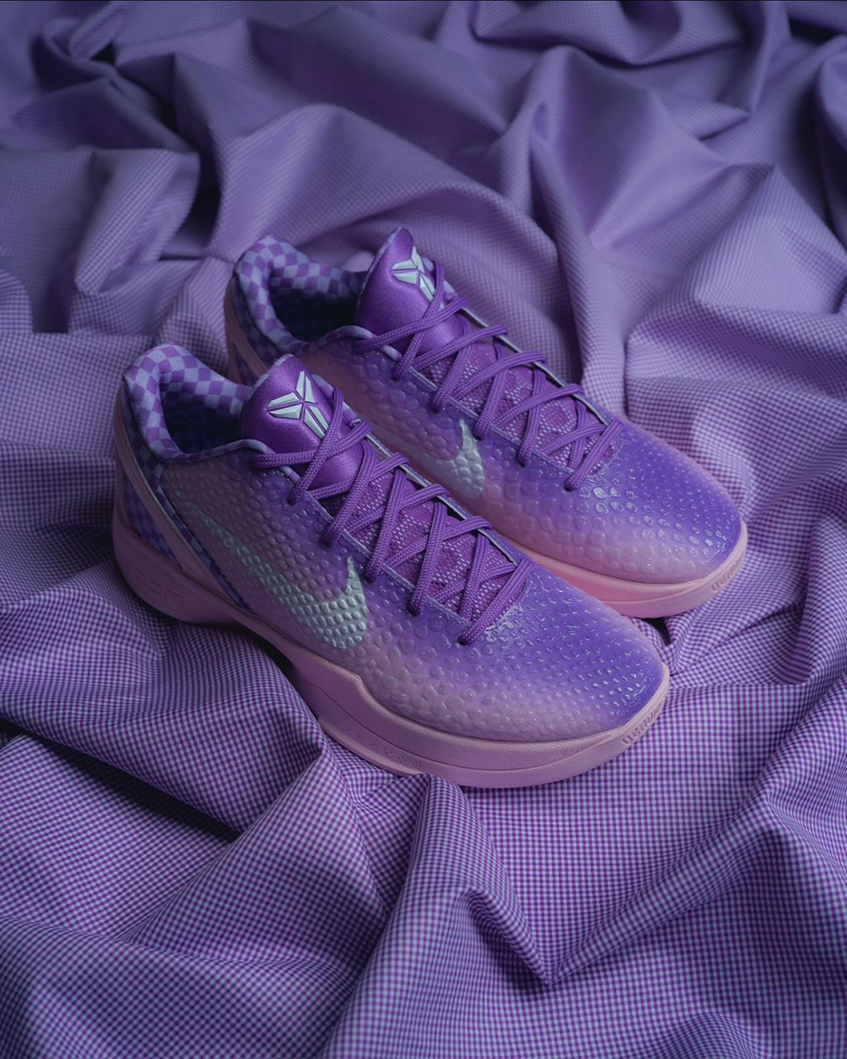 Nike Kobe 6 Protro Purple Checker 6