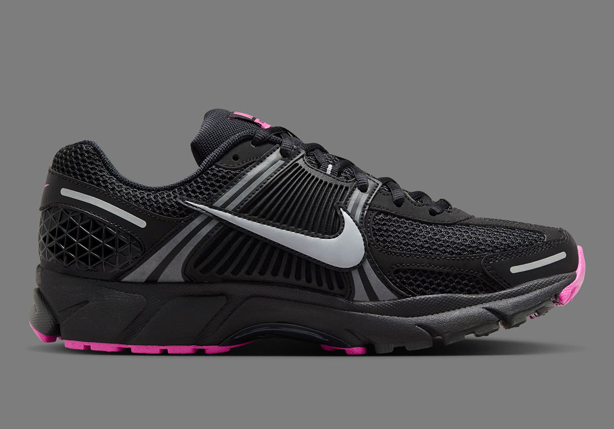 Nike Zoom Vomero 5 Black Metallic Platinum Anthracite Pink Fb9149 004 6