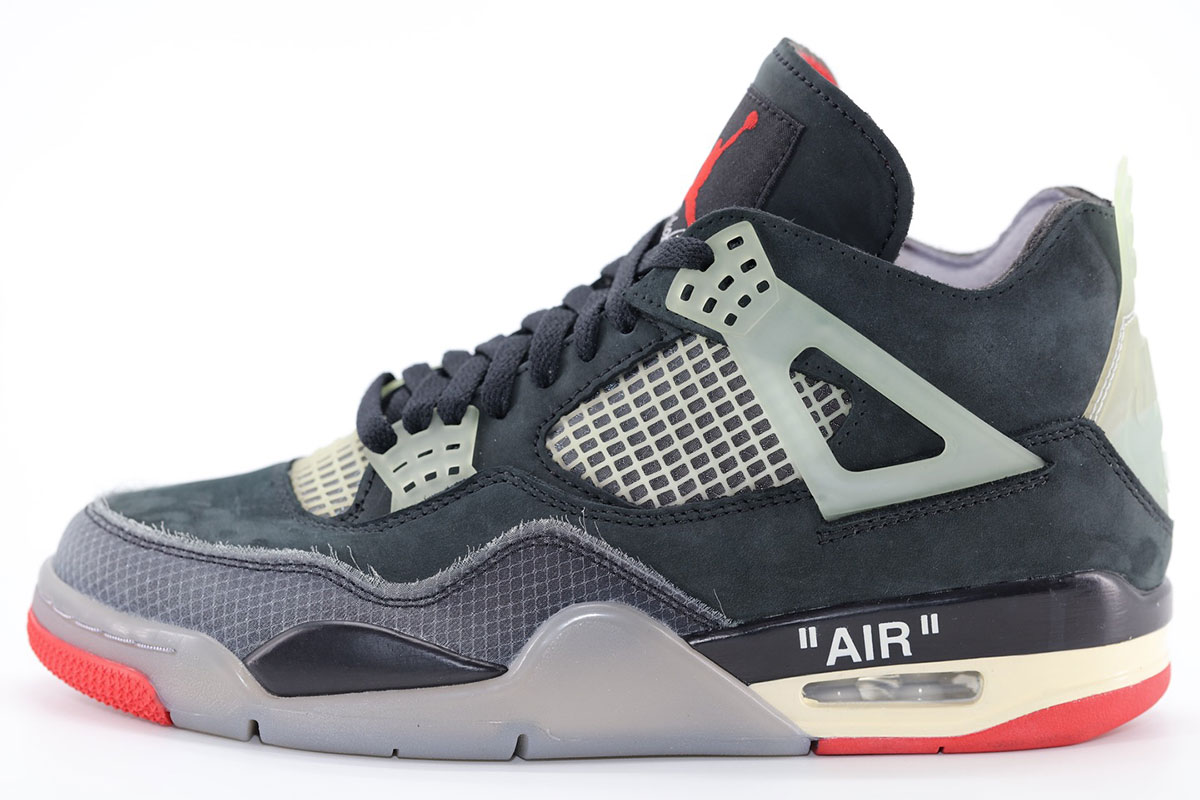 Off White Air Jordan 4 Bred 2