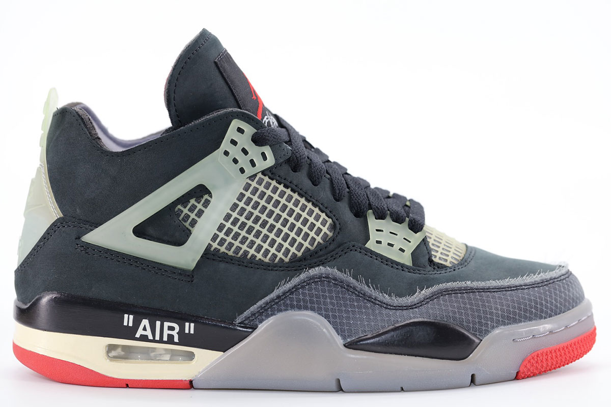 Off White Air Jordan 4 Bred 9