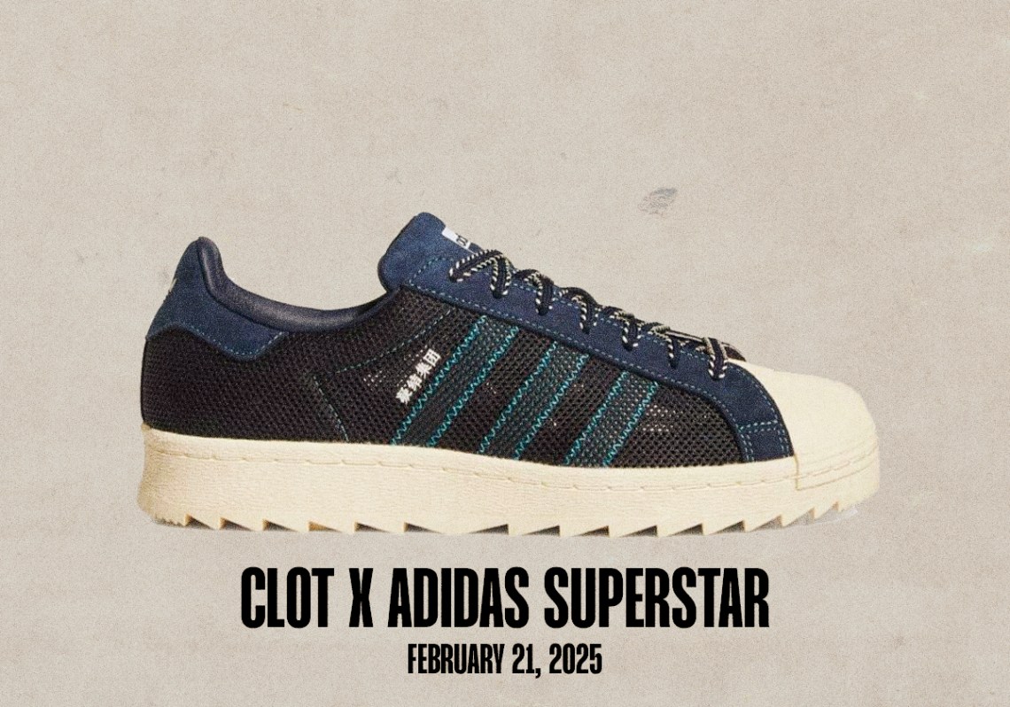 Sneaker Releases February 16 February 22 Clot Adidas Superstar
