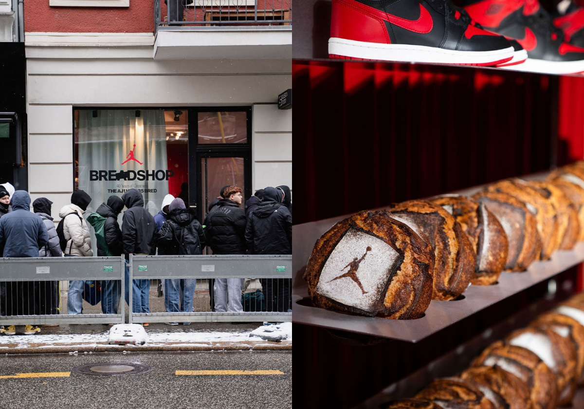 Inside Solebox's "Bre(a)dShop" Activation For The Air Jordan 1 ‘85
