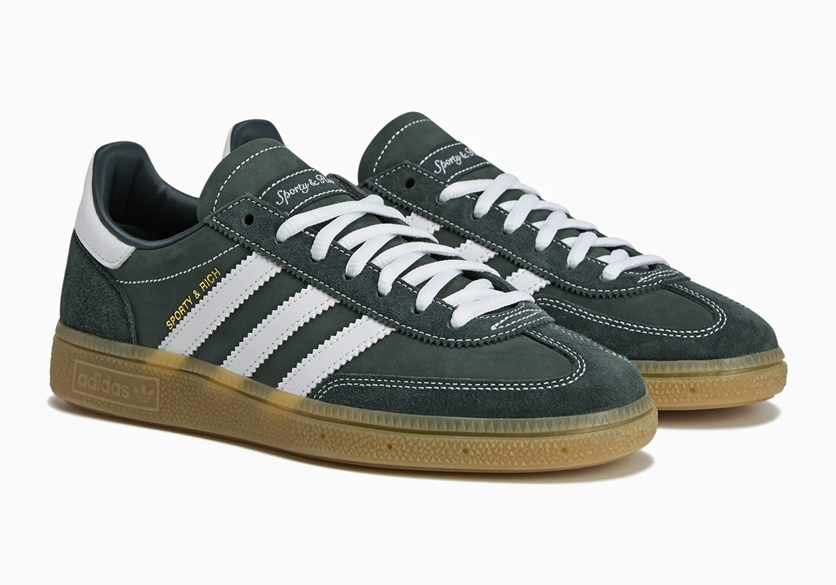 Sporty And Rich Adidas Handball Spezial Dark Green Jp7067 2