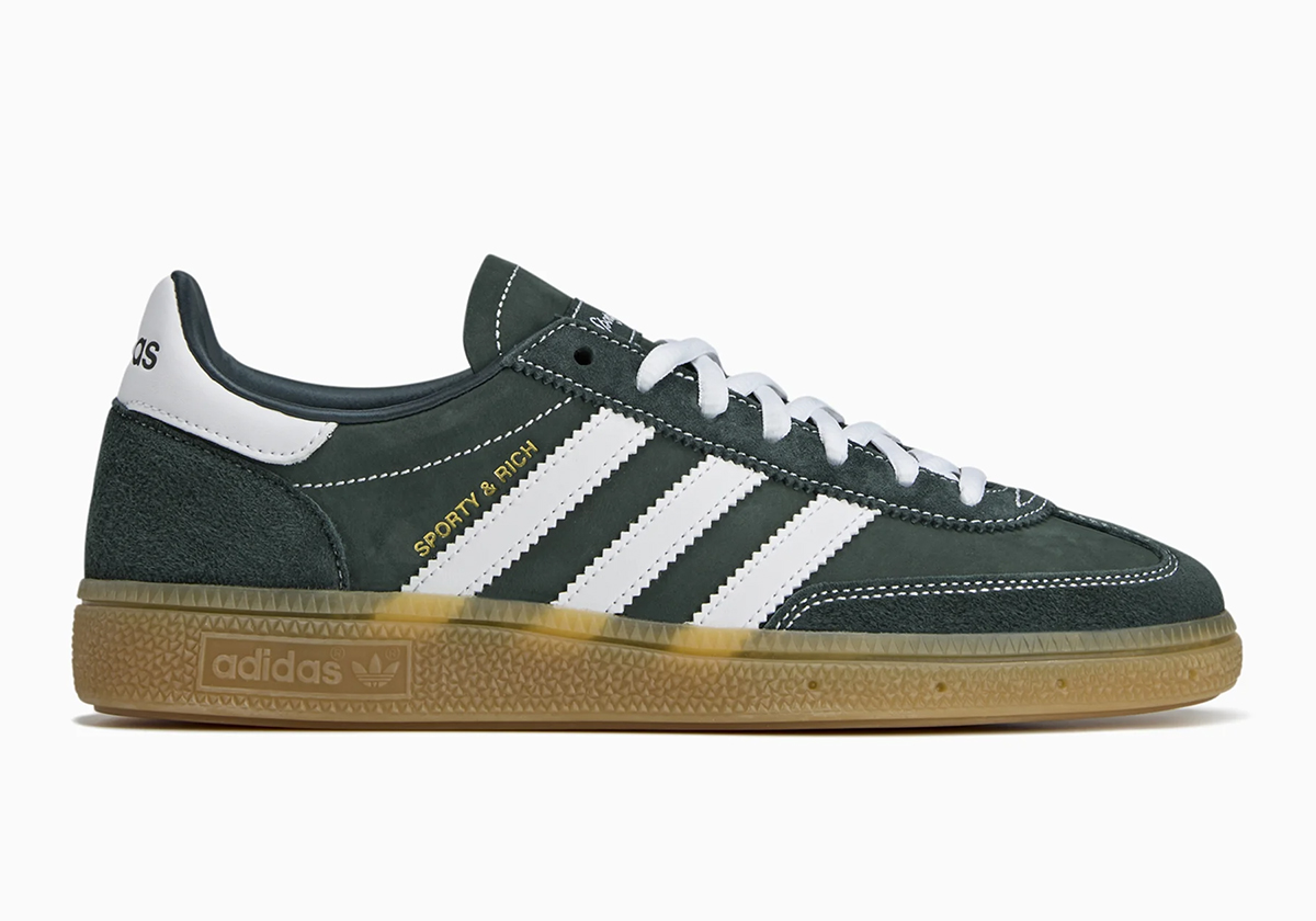 Sporty And Rich Adidas Handball Spezial Dark Green Jp7067 6