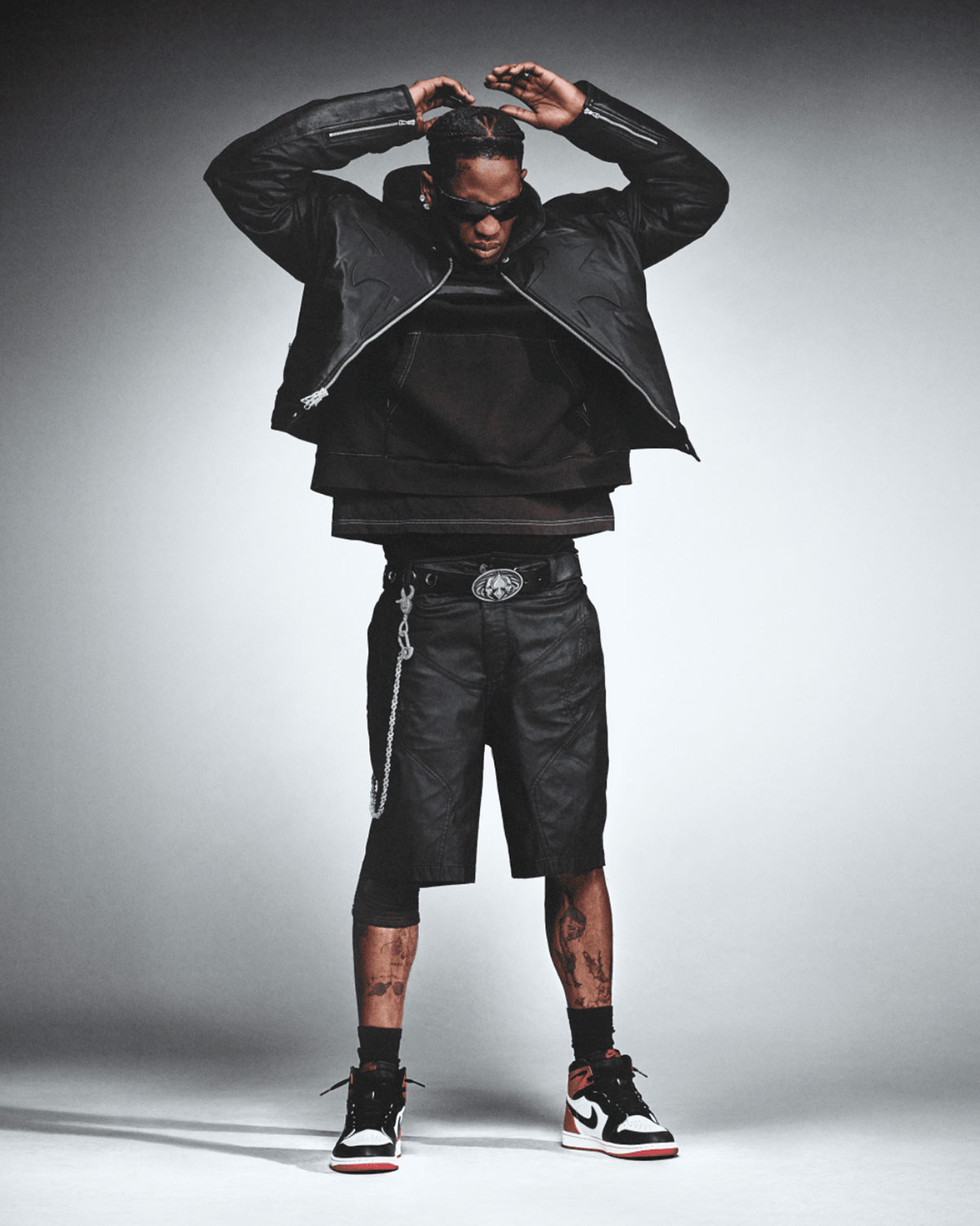 Travis Scott Air Jordan 1 Black Toe Reimagined Unbannable 3