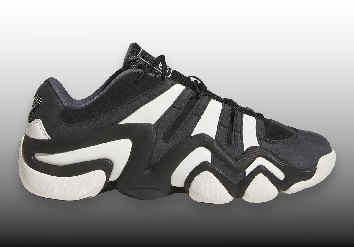 The Original Black/White adidas Crazy 8 Is Dropping As A Low-Top