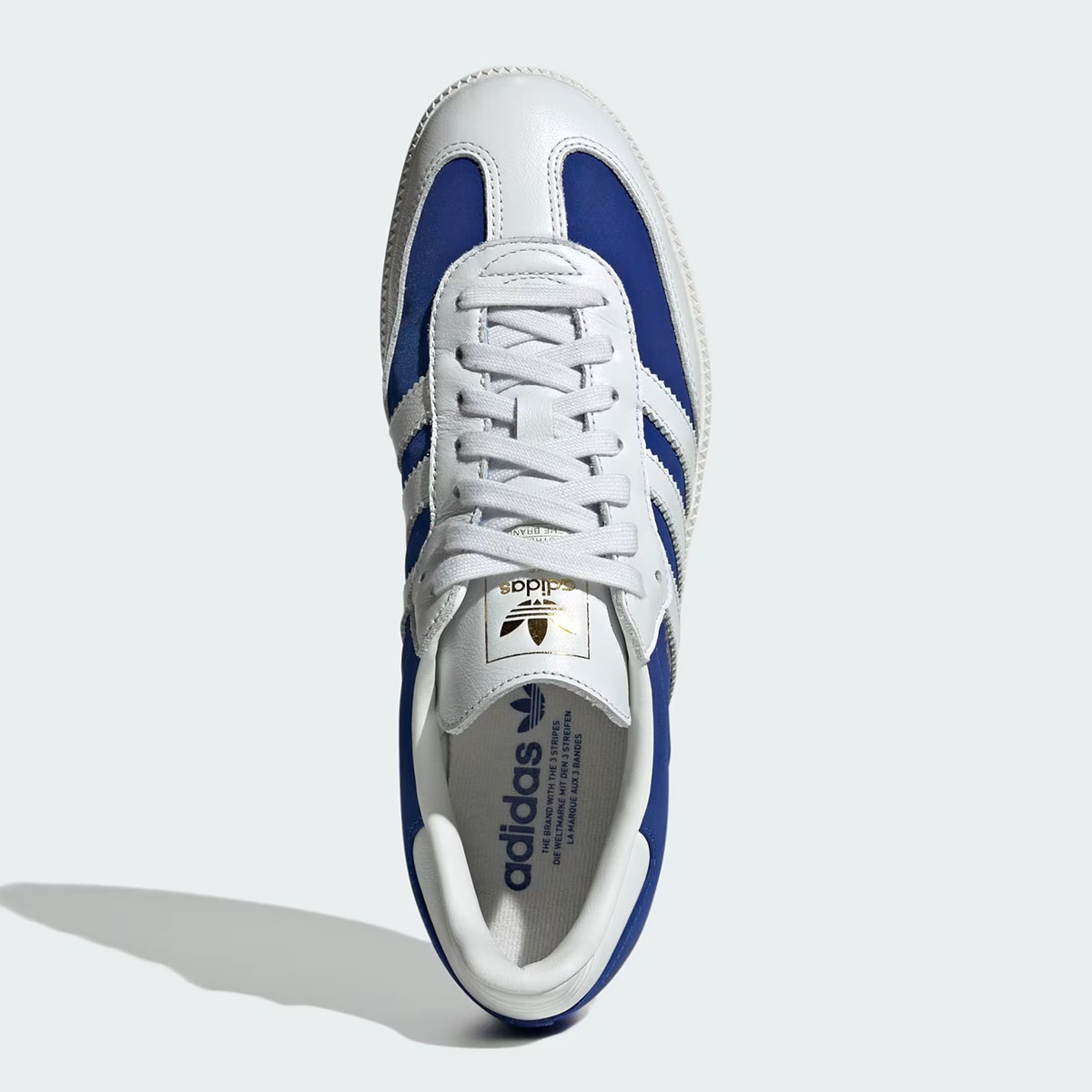 Adidas Samba Crystal White Royal Blue Ji3203 7