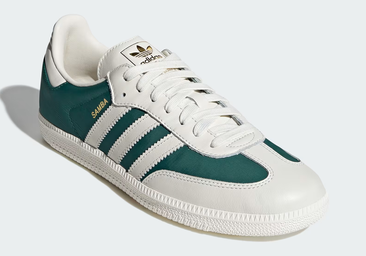 Adidas Samba Off White Collegiate Green Ji3205 4