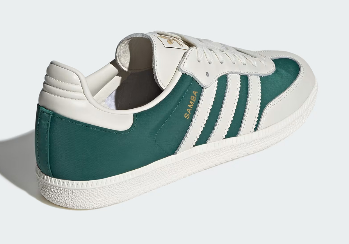 Adidas Samba Off White Collegiate Green Ji3205 5