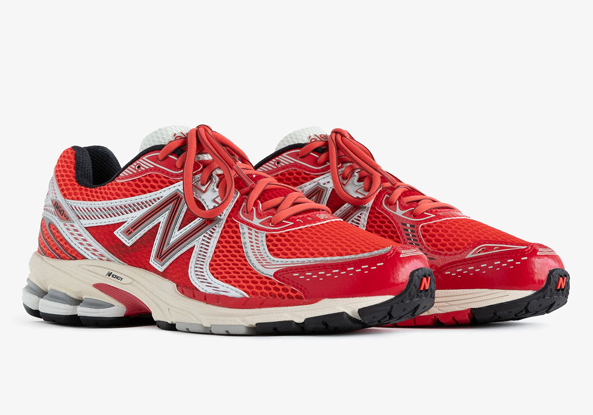 Aime Leon Dore New Balance 860 V2 Red Silver Ml860dd2 5