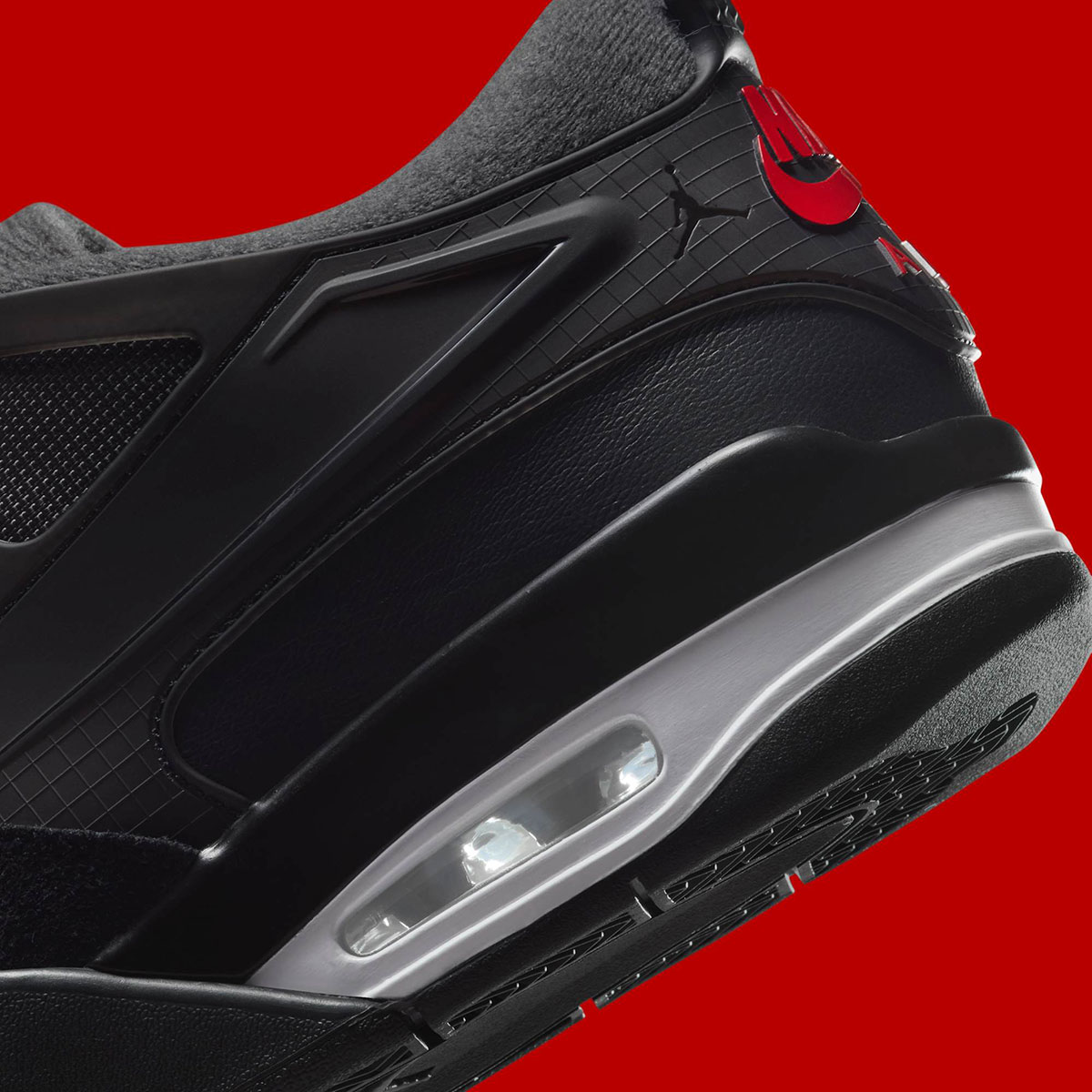 Air Jordan 4 Rm Black Red White Ii6036 001 4