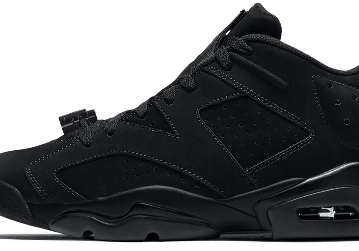 Air Jordan 6 Low “Blackout” Confirmed For Spring 2026