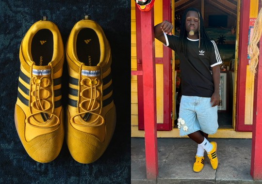 Where To Buy The Bad Bunny x adidas Ballerina “Gold”